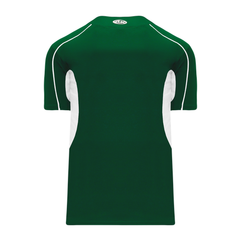 Athletic Knit One Button Pro Placket Baseball Jersey with Underarm Inserts (BA1745)